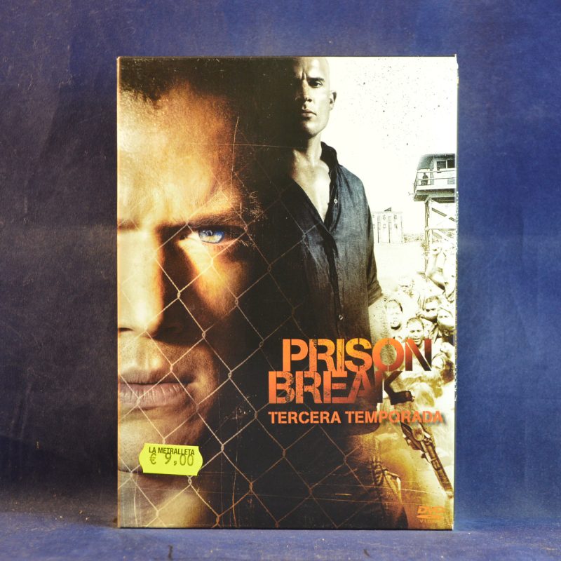 PRISON BREAK - TERCERA TEMPORADA COMPLETA - 4 DVD