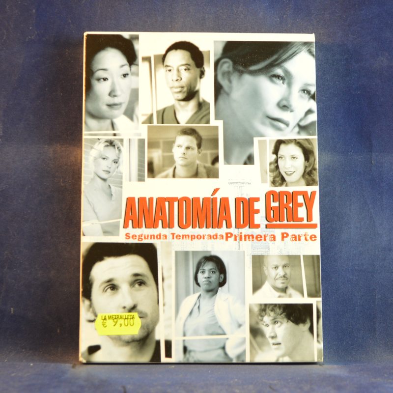 ANATOMÍA DE GREY - SEGUNDA TEMPORADA PRIMERA PARTE -  4 DVD