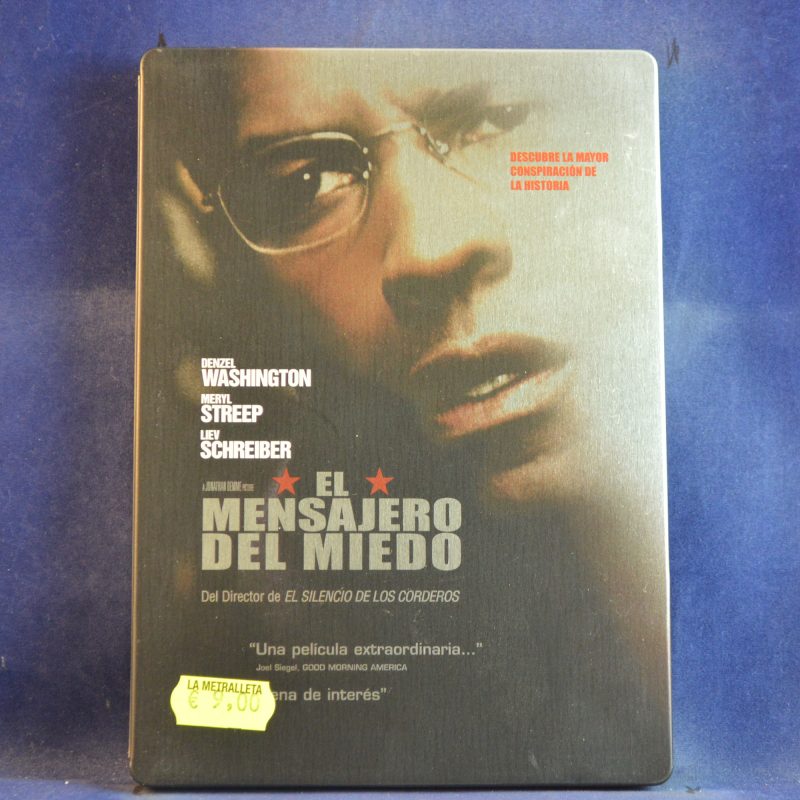 EL MENSAJERO DEL MIEDO - DVD CAJA METÁLICA