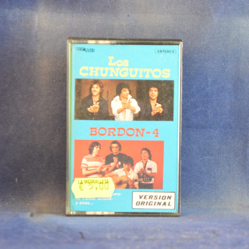 LOS CHUNGUITOS / BORDON - 4 - EN UN CUARTITO LOS DOS - CASETE