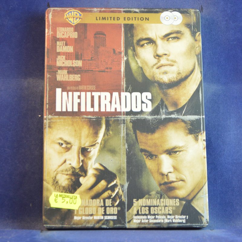 INFILTRADOS - 2 DVD CAJA METÁLICA