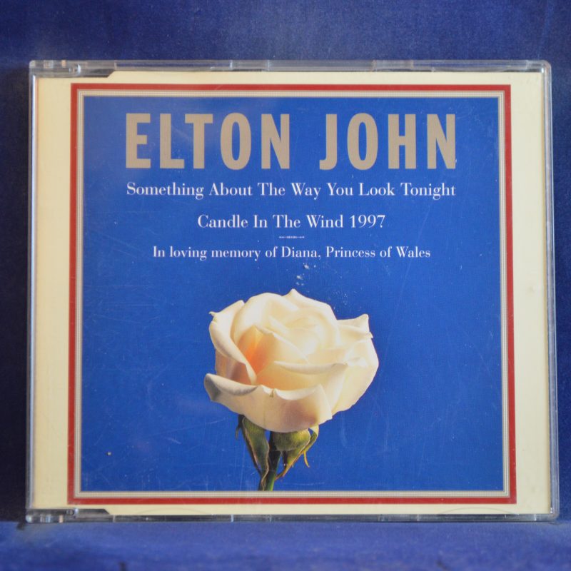 ELTON JOHN – SOMETHING ABOUT THE WAY YOU LOOK TONIGHT / CANDLE IN THE WIND 1997 - CD SINGLE