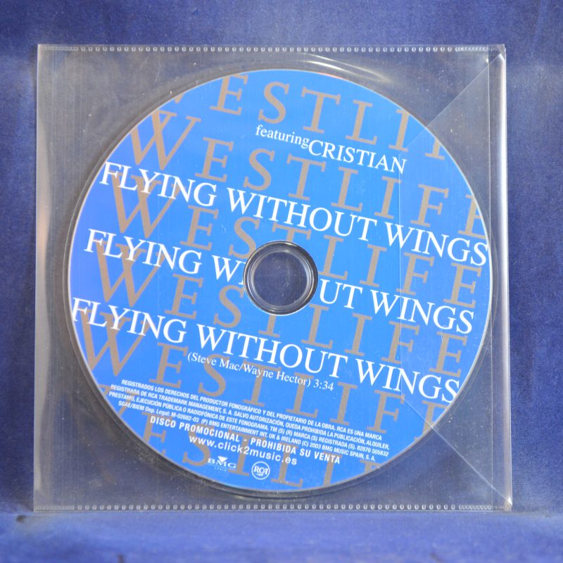 WESTLIFE – FLYING WITHOUT WINGS - CD SINGLE
