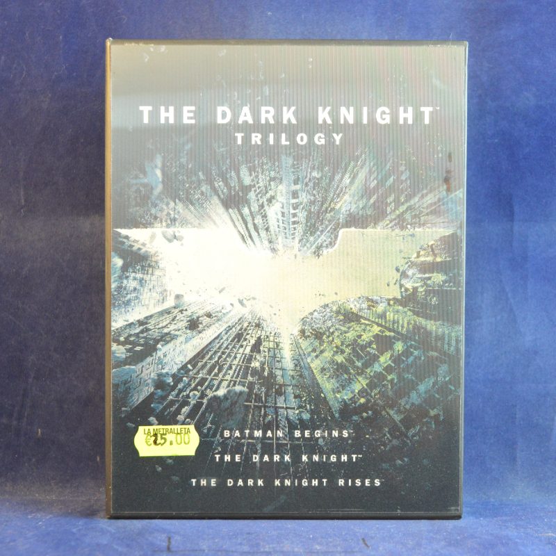 THE DARK KNIGHT TRILOGY - BATMAN BEGINS / THE DARK NIGHT / THE DARK KNIGHT RISES - 6 DVD