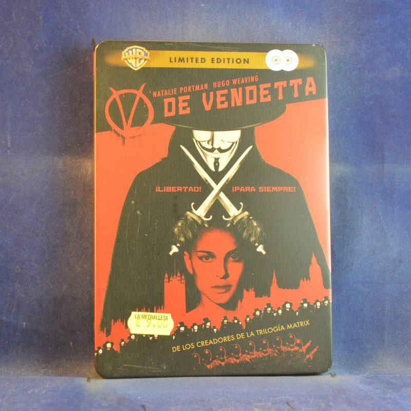 V DE VENDETTA - 2 DVD EDICIÓN METÁLICA