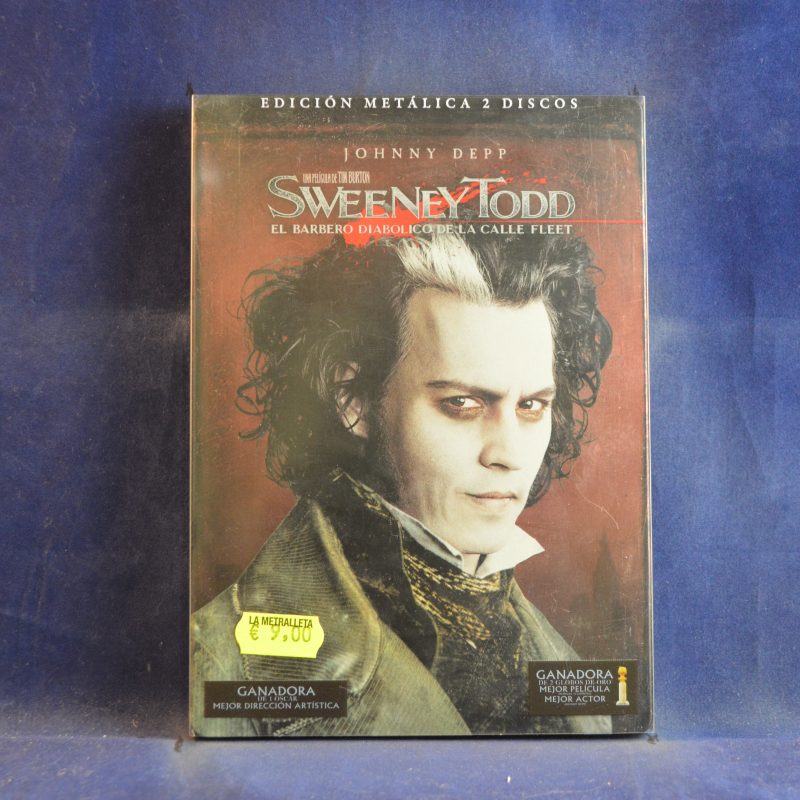 SWEENEY TODD: EL BARBERO DIABÓLICO DE LA CALLE FLEET - DVD CAJA METÁLICA