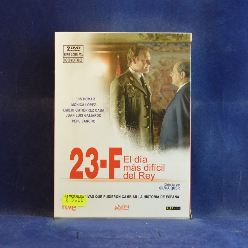 23-F EL DÍA MÁS DIFÍCIL DEL REY - DVD