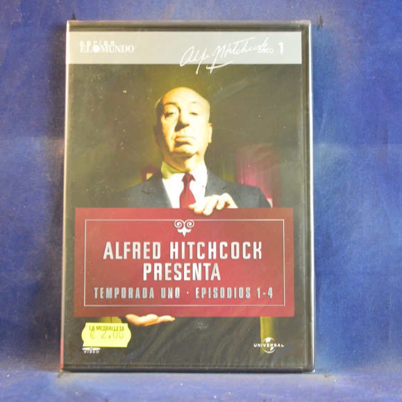 ALFRED HITCHCOCK PRESENTA - TEMPORADA UNO (EPISODIO 1-4)  - DVD CAJA FINA