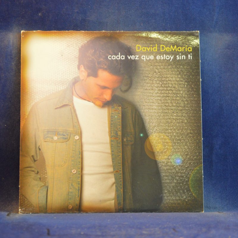 DAVID DEMARÍA - CADA VEZ QUE ESTOY SIN TI - CD SINGLE PROMO