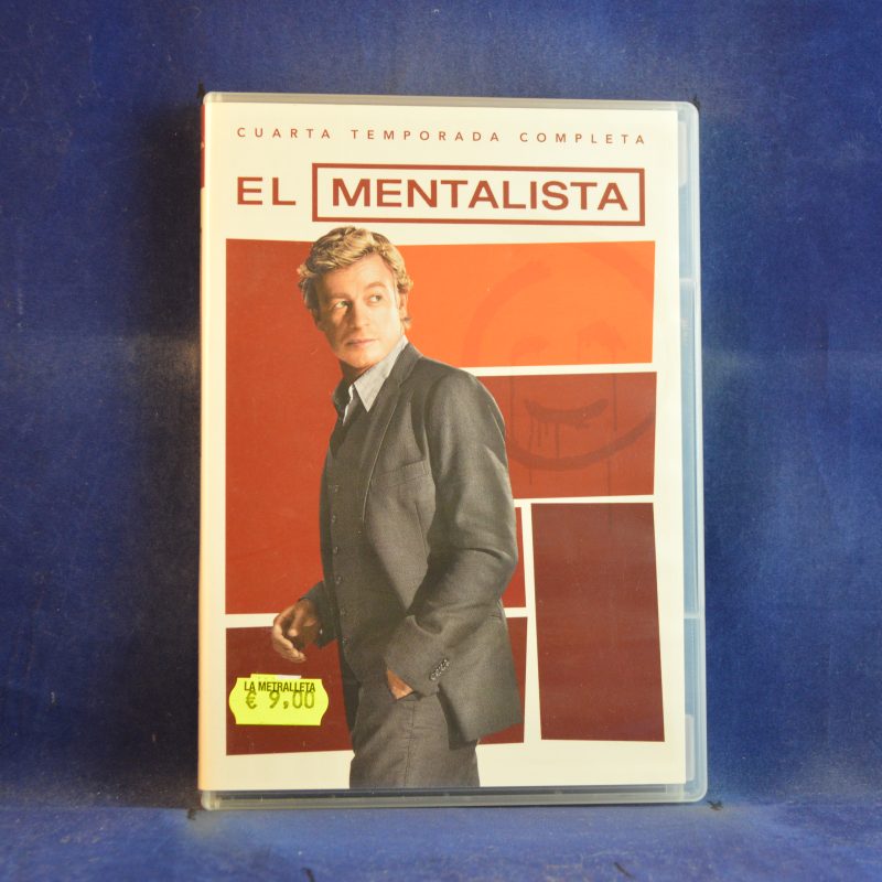 EL MENTALISTA - CUARTA TEMPORADA COMPLETA - 5 DVD