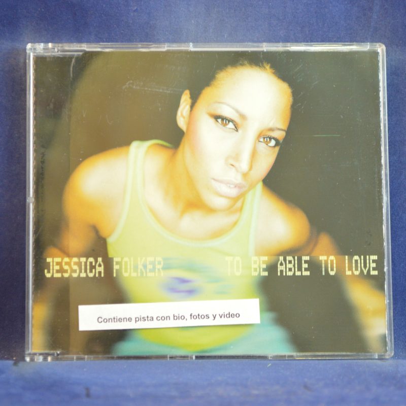 JESSICA FOLKER – TO BE ABLE TO LOVE - CD SINLGE