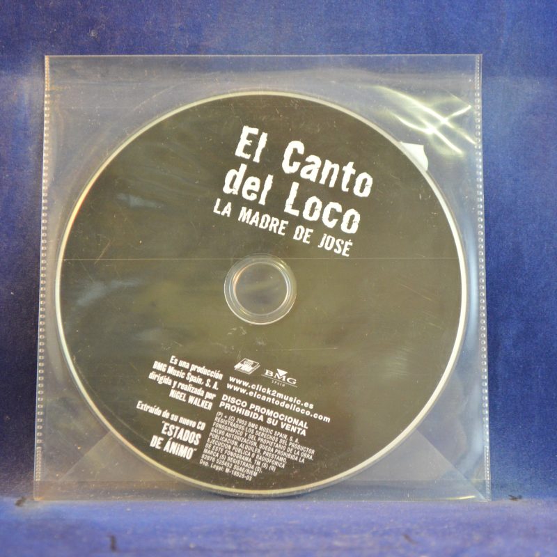 EL CANTO DEL LOCO - LA MADRE DE JOSÉ - CD SINGLE PROMO