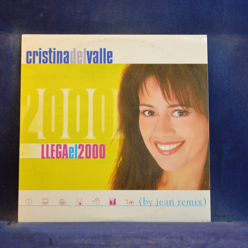 CRISTINA DEL VALLE - LLEGA EL 2000 - CD SINGLE PROMO