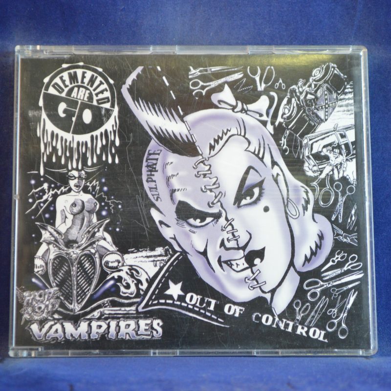 DEMENTED ARE GO - HOTROD VAMPIRES / OUT OF CONTROL - CD SINGLE