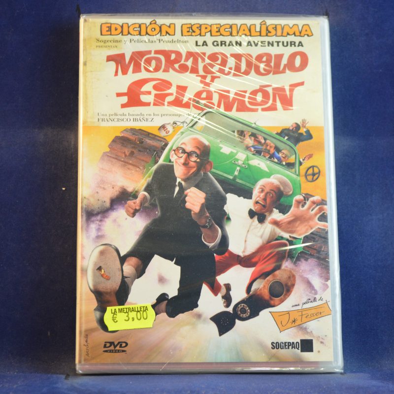 LA GRAN AVENTURA - MORTADELO Y FILEMÓN - 2 DVD
