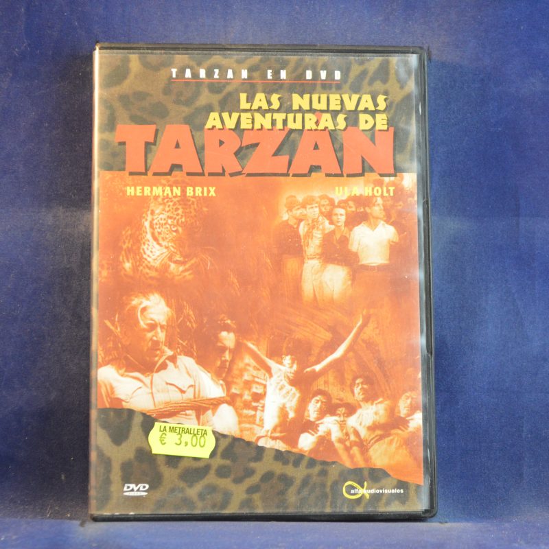 LAS NUEVAS AVENTURAS DE TARZÁN - DVD