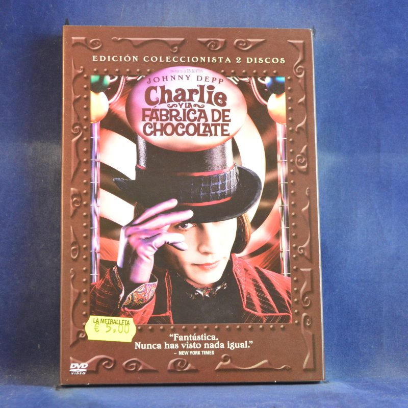 CHARLIE Y LA FÁBRICA DE CHOCOLATE - 2 DVD