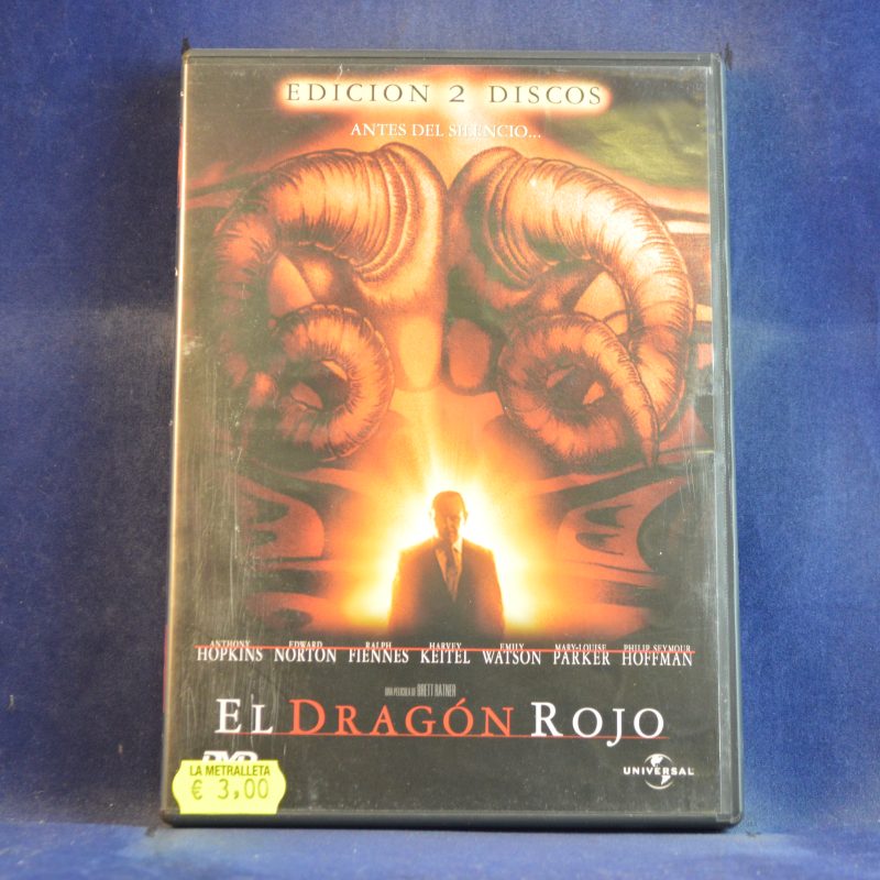 EL DRAGÓN ROJO - 2 DVD