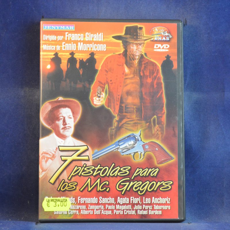 7 PISTOLAS PARA LOS MC, GREGORS - DVD