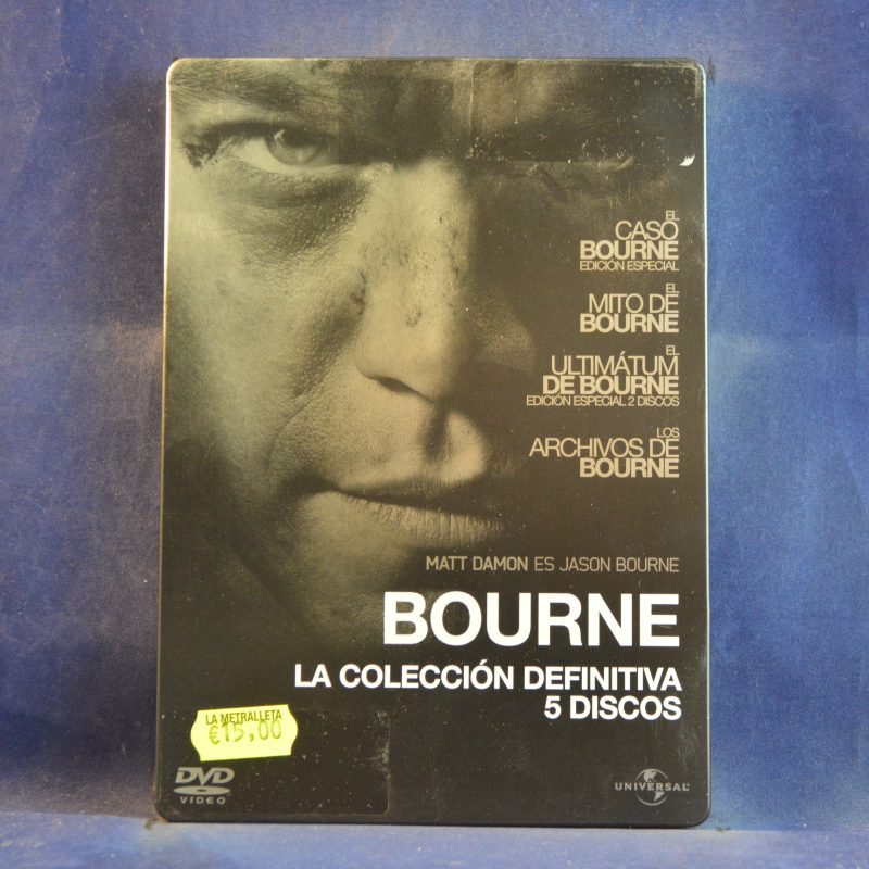 BOURNE LA COLECCIÓN DEFINITIVA - 5 DVD CAJA METÁLICA