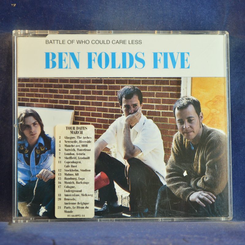 BEN FOLDS FIVE – BATTLE OF WHO COULD CARE LESS - CD SINGLE