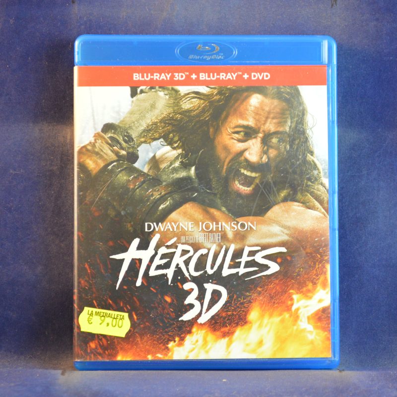 HÉRCULES 3D - 2 BLU-RAY + DVD