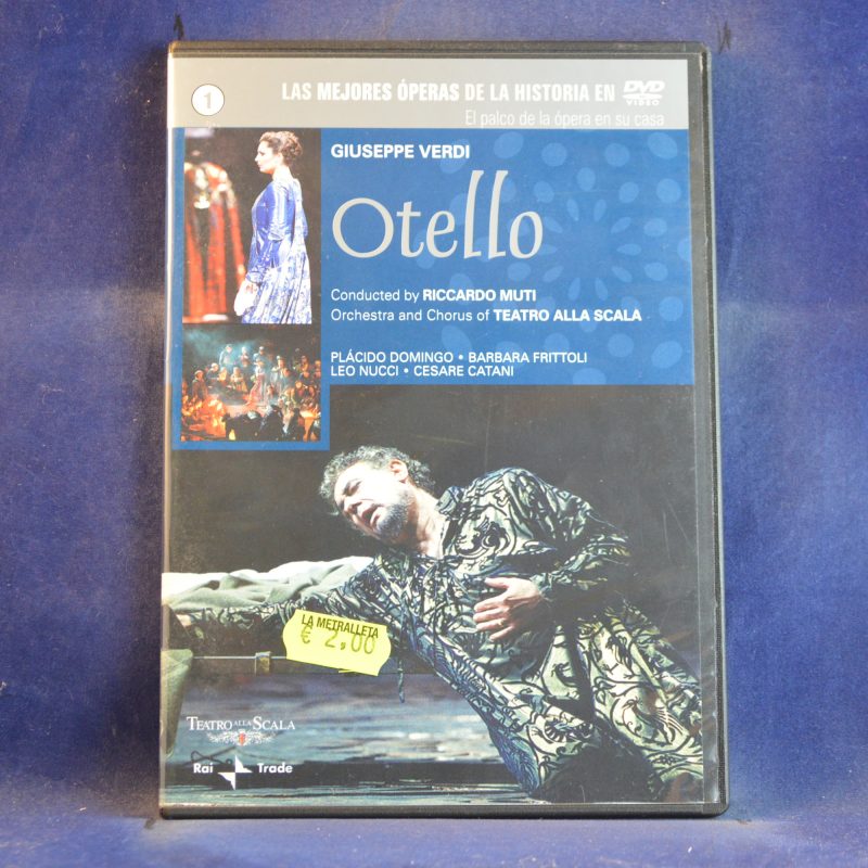 OTELLO - GIUSEPPE VERDI - DVD CAJA FINA