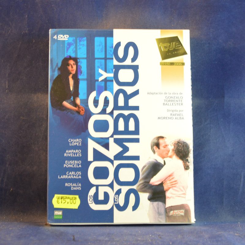 LOS GOZOS Y LAS SOMBRAS - 4 DVD