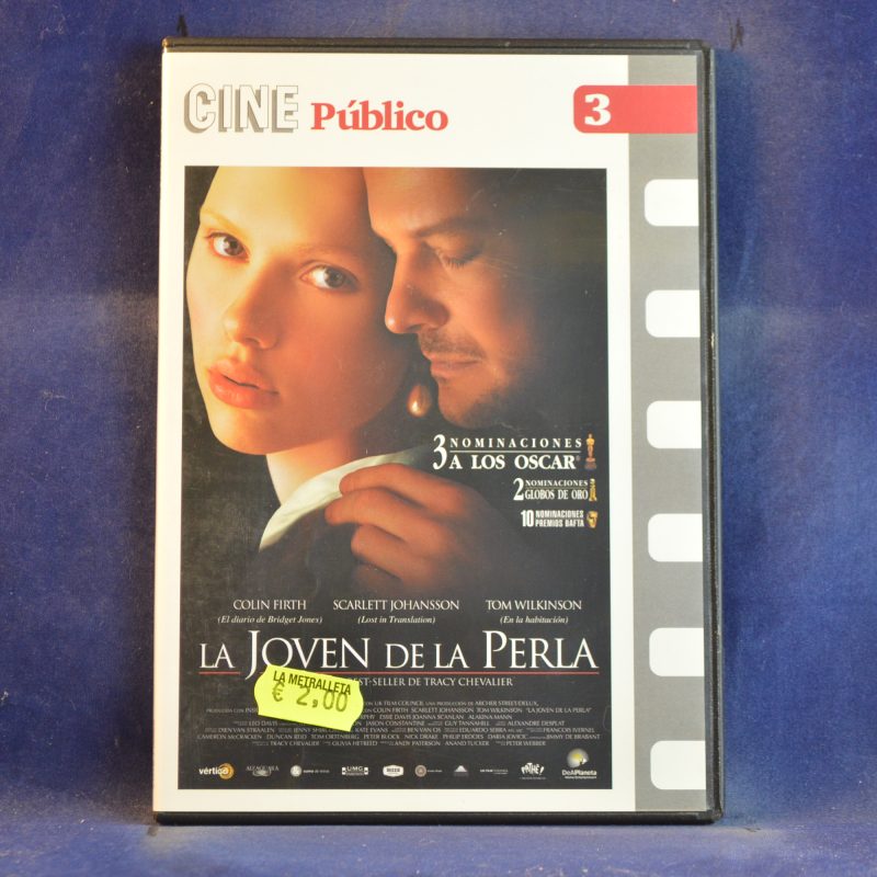 LA JOVEN DE LA PERLA - DVD CAJA FINA