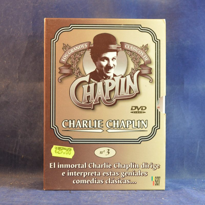 LOS GRANDES CLÁSICOS DE CHAPLIN Nº3 - 5 DVD