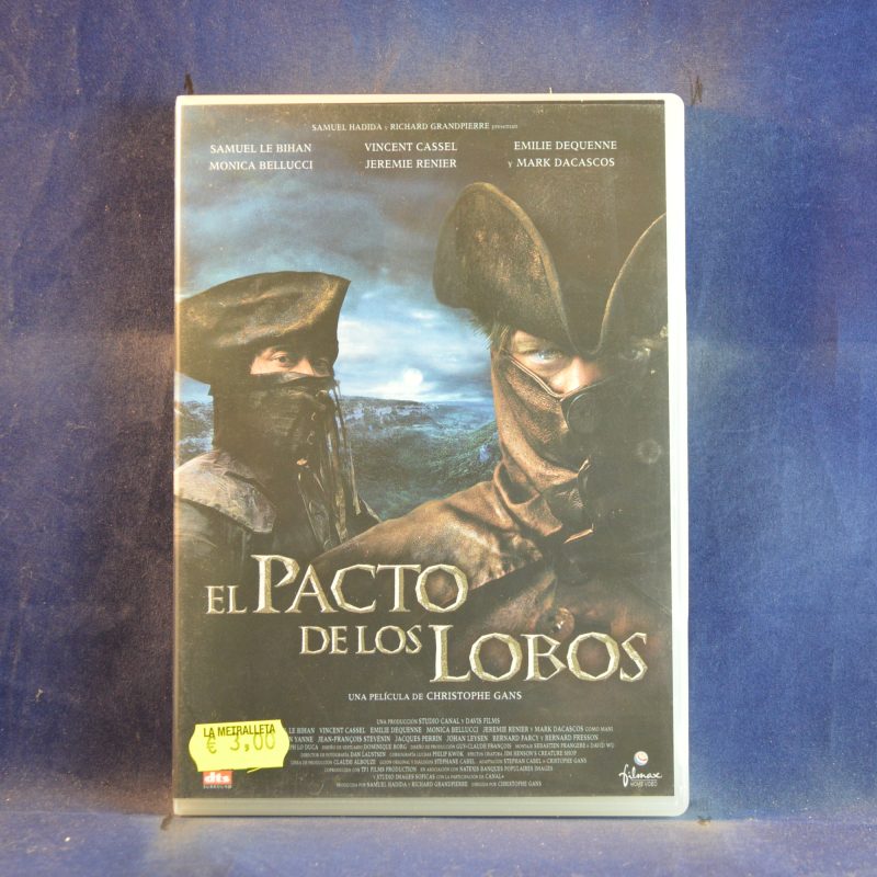 EL PACTO DE LOS LOBOS - DVD