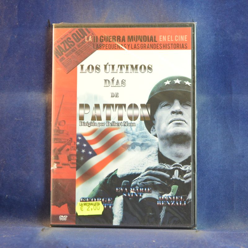 LOS ÚLTIMOS DÍAS DE PATTON - DVD CAJA FINA