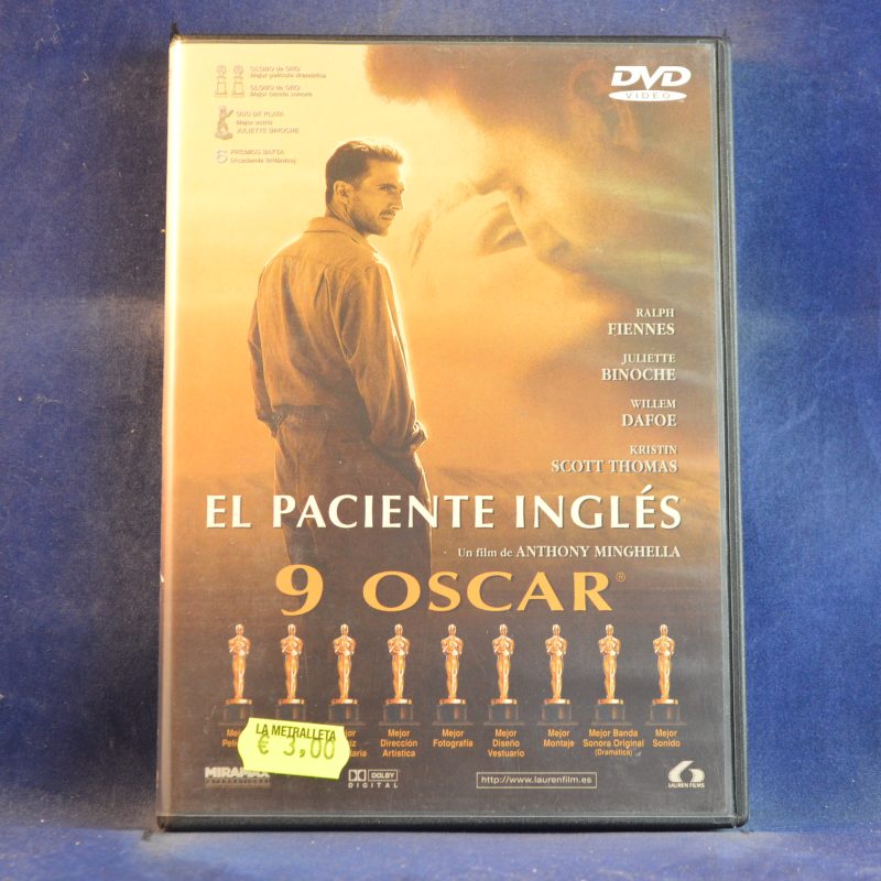 EL PACIENTE INGLÉS - DVD