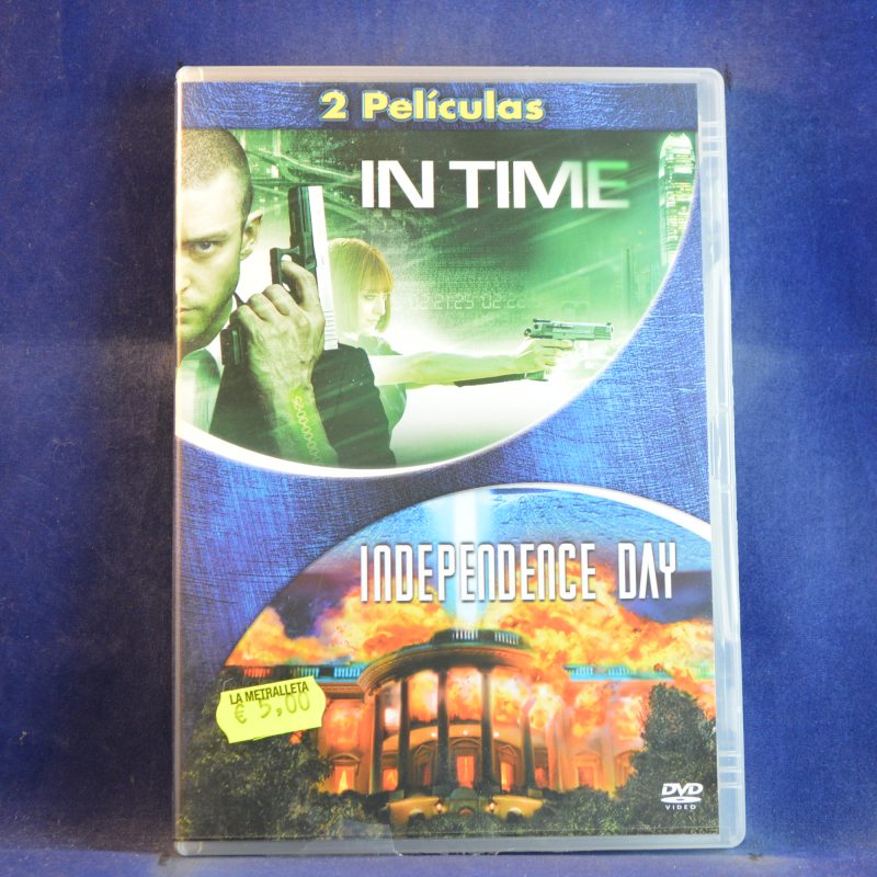 IN TIME / INDEPENDENCE DAY - 2 DVD