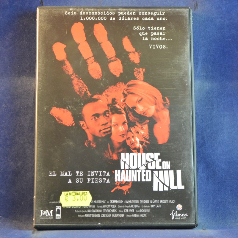 HOUSE ON HAUNTED HILL - DVD