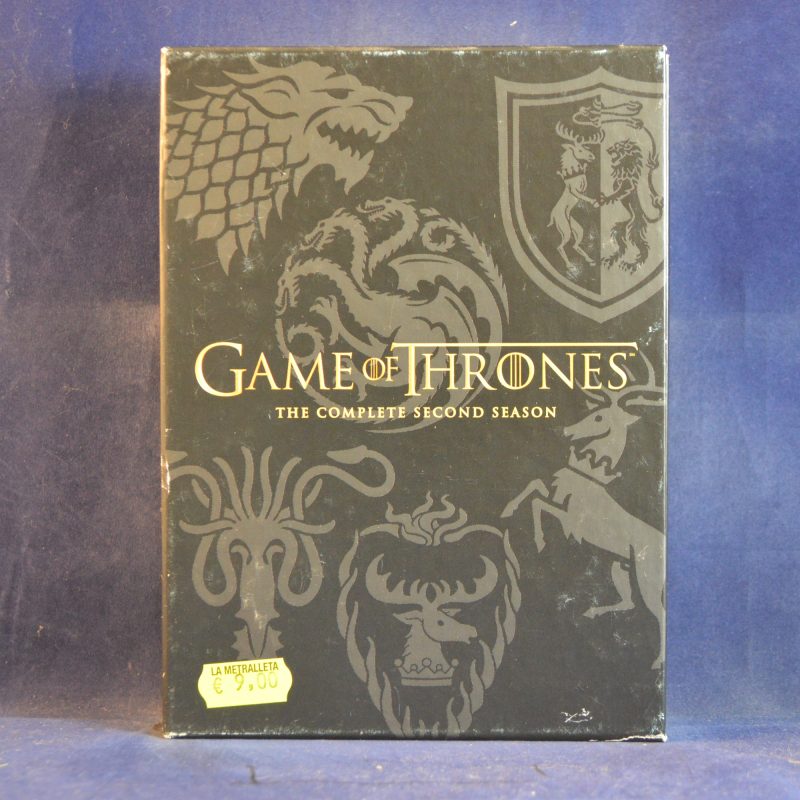JUEGO DE TRONOS (GAME OF THRONES) - SEGUNDA TEMPORADA COMPLETA - 5 DVD