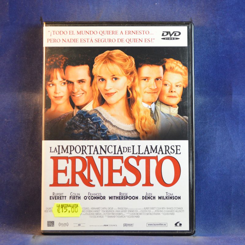 LA IMPORTANCIA DE LLAMARSE ERNESTO - DVD