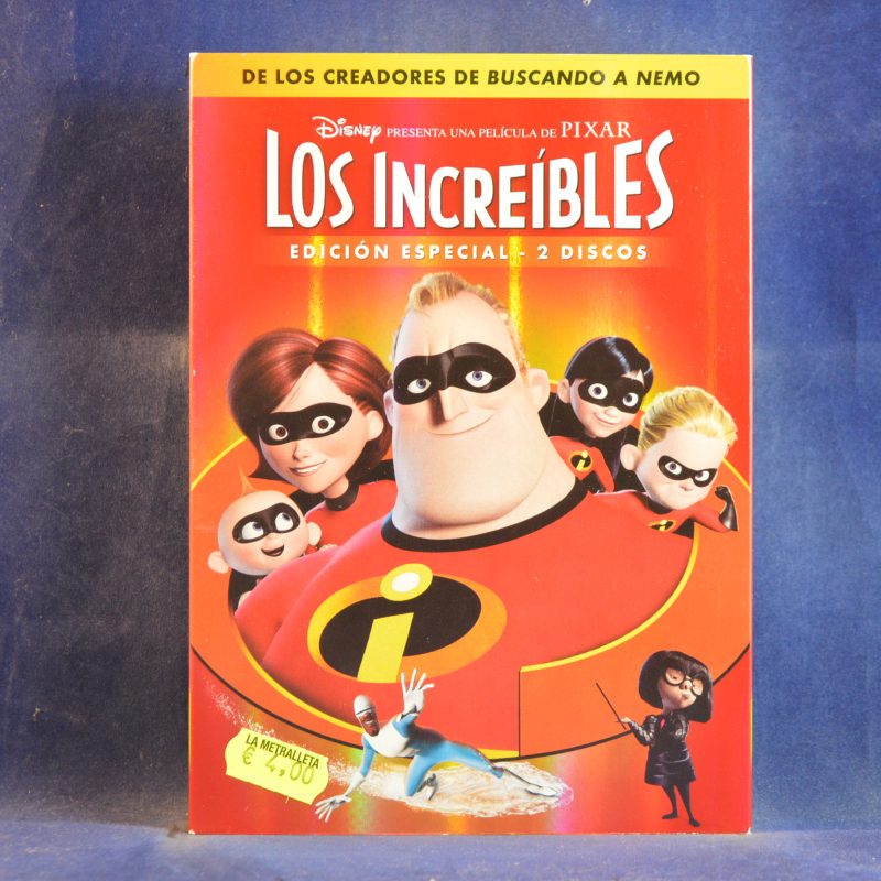 LOS INCREÍBLES - EDICIÓN ESPECIAL - 2 DVD