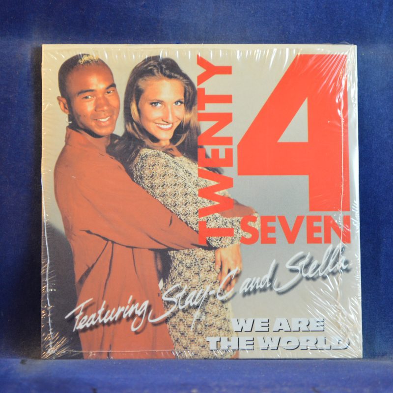 TWENTY 4 SEVEN FEATURING STAY - C AND STELLA - WE ARE THE WORLD - CD SINGLE PROMO