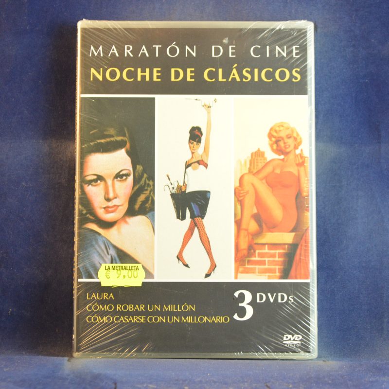 LAURA / CÓMO ROBAR UN MILLÓN / CÓMO CASARSE CON UN MILLONARIO - 3 DVD