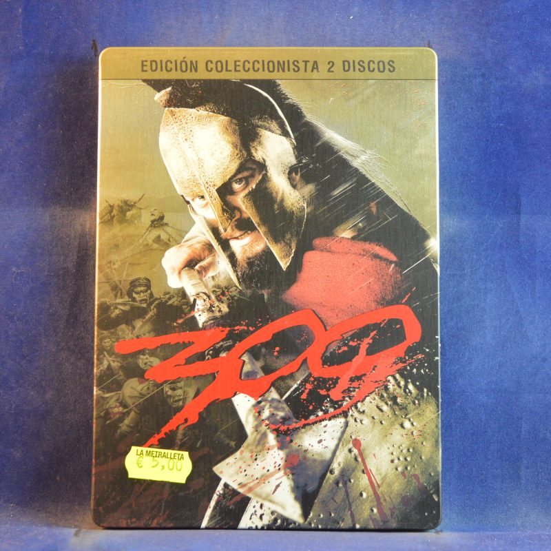 300 (EDICIÓN COLECCIONISTA) - 2 DVD CAJA METÁLICA