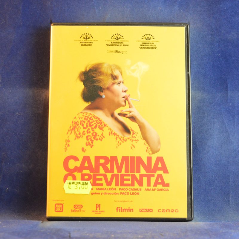CARMINA O REVIENTA. - DVD