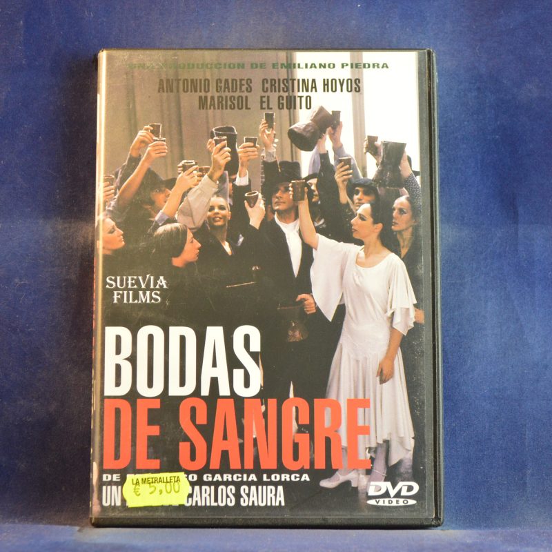 BODAS DE SANGRE - DVD