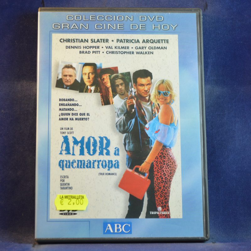 AMOR A QUEMARROPA - DVD
