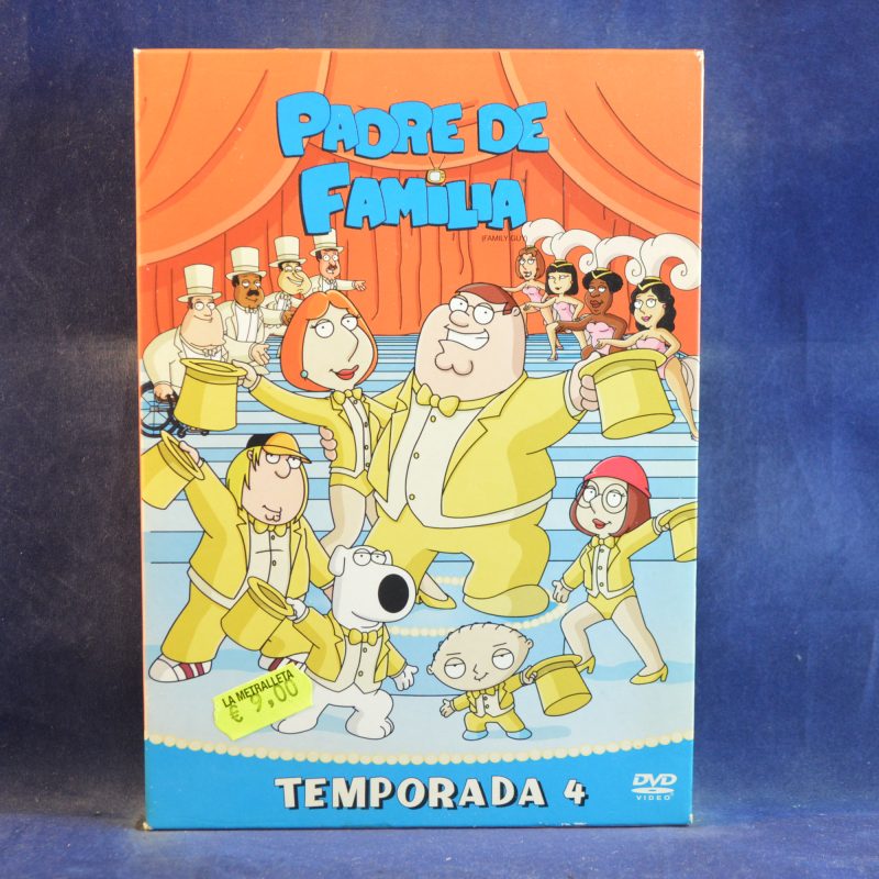 PADRE DE FAMILIA - TEMPORADA 4 - 3 DVD