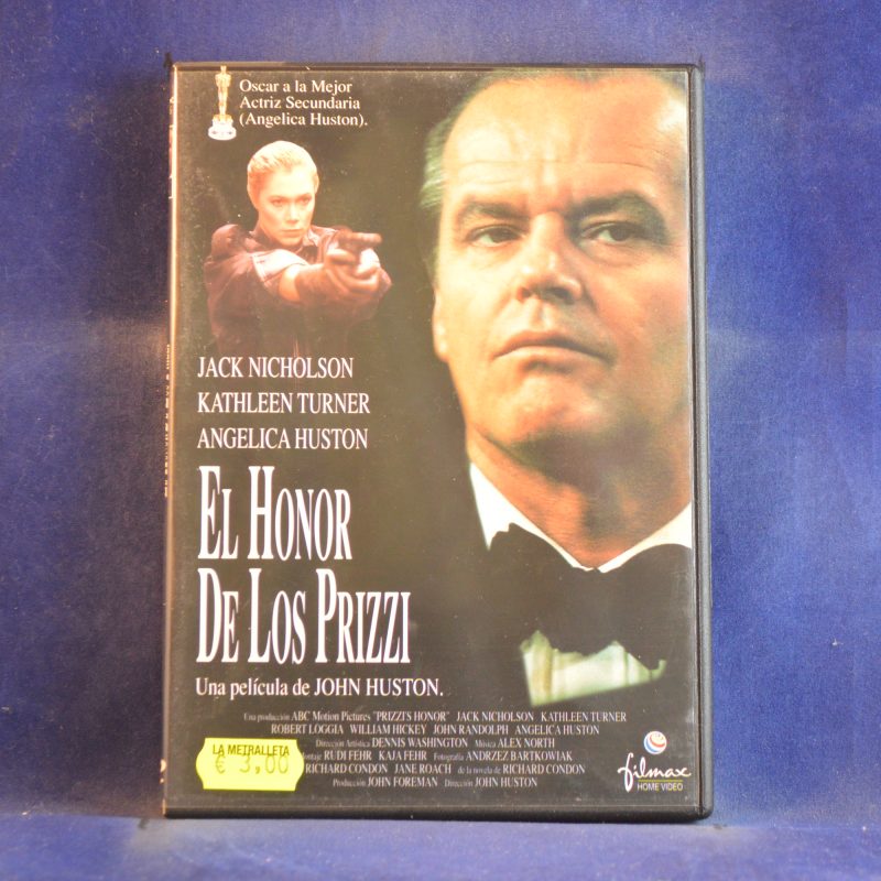 EL HONOR DE LOS PRIZZI - DVD
