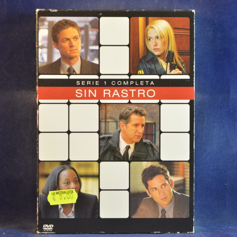 SIN RASTRO - SERIE 1 COMPLETA - 4 DVD