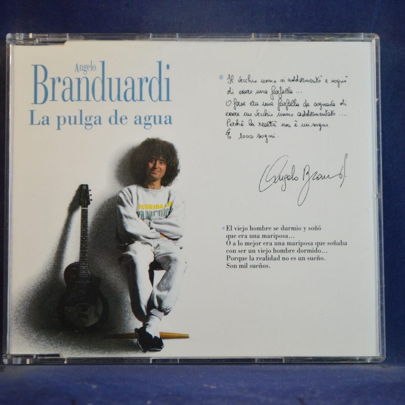 ANGELO BRANDUARDI - LA PULGA DE AGUA - CD SINGLE PROMO