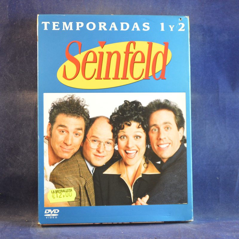 SEINFELD - TEMPORADAS 1 Y 2 - 4 DVD
