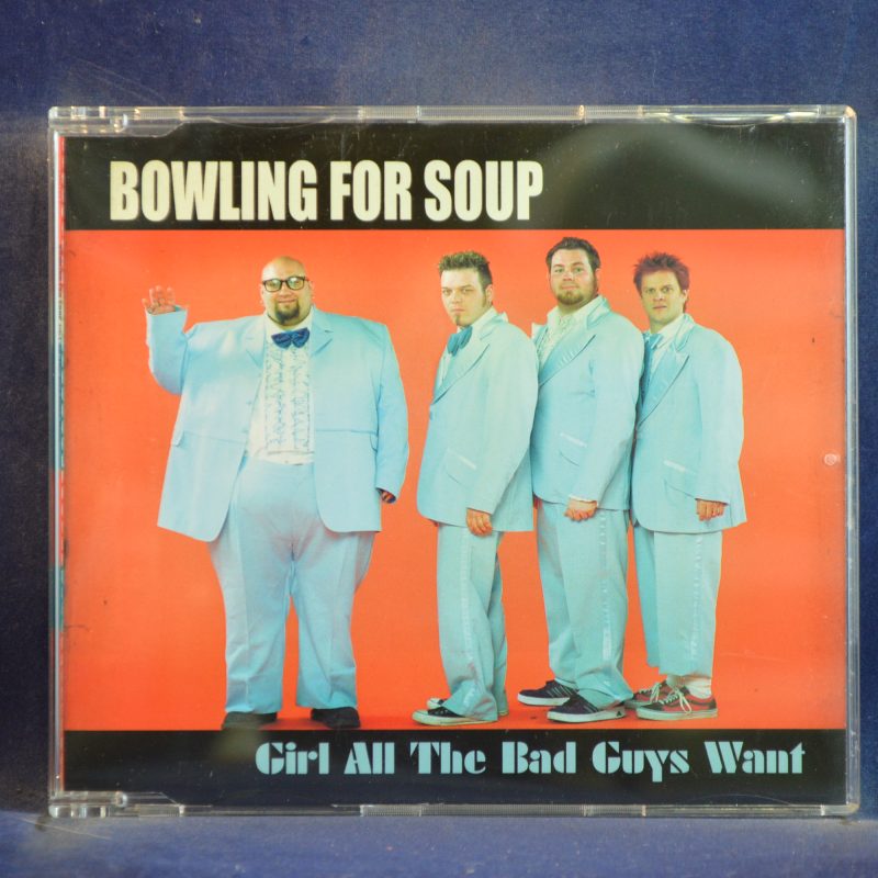 BOWLING FOR SOUP - GIRL ALL THE BAD GUYS WANT - CD SINGLE PROMO